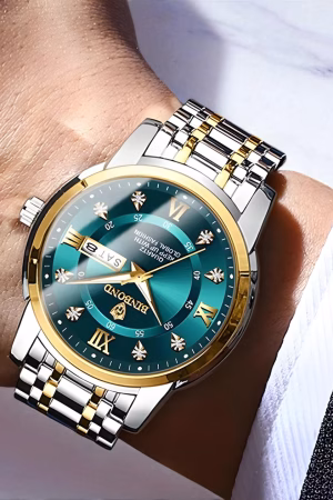 Luxury Men’s Diver Watch – 30ATM Waterproof Quartz Sport Watch with Date Display - Image 2