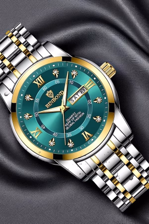 Luxury Men’s Diver Watch – 30ATM Waterproof Quartz Sport Watch with Date Display - Image 3